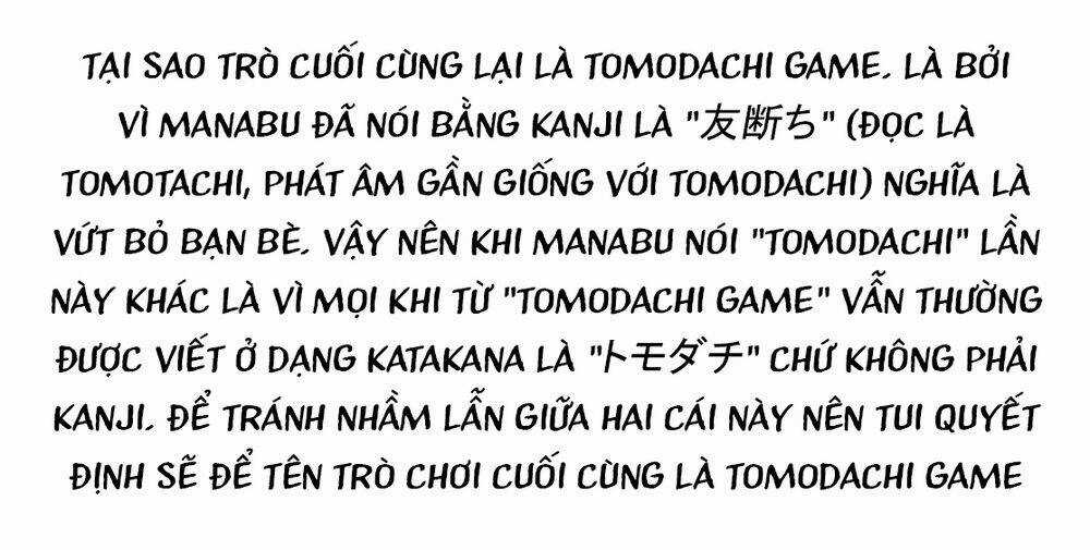 Tomodachi Game Chapter 87 trang 42