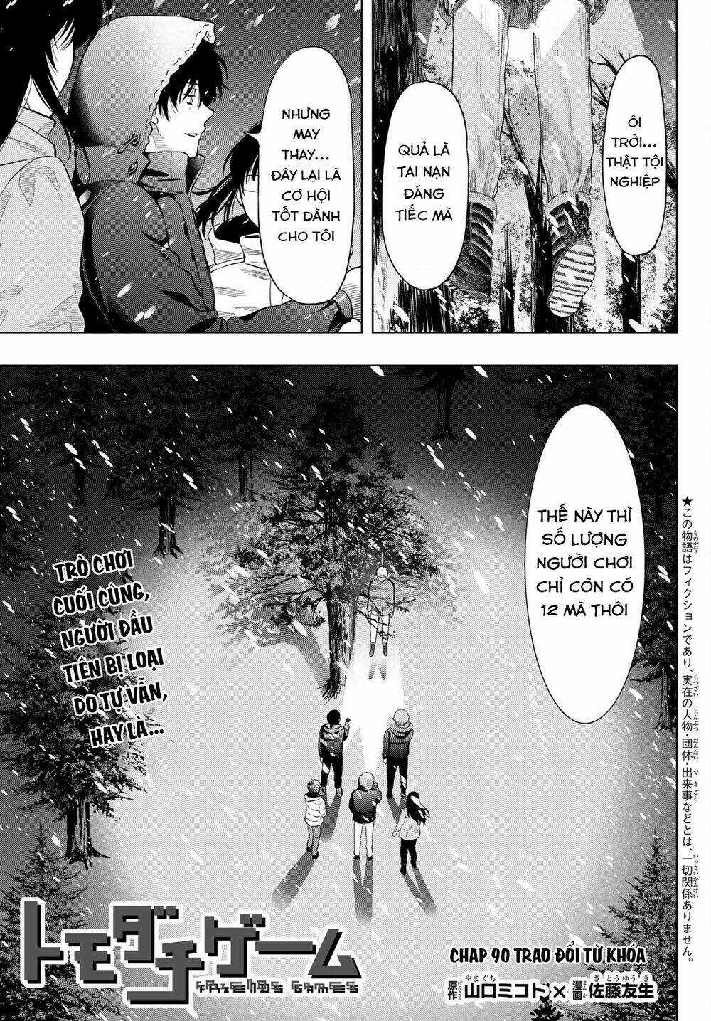 Tomodachi Game Chapter 90 trang 1