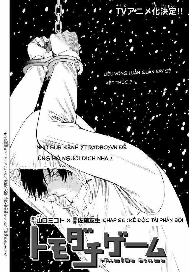 Tomodachi Game Chapter 96 trang 1