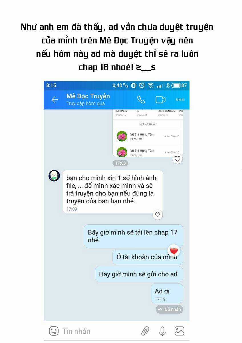 Tomogui Kyoushitsu Chapter 17 trang 23