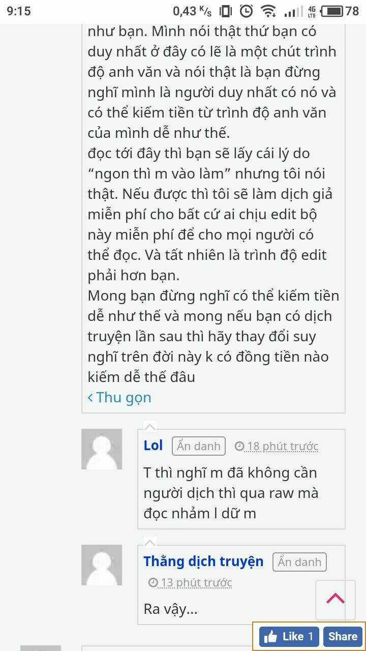 Tomogui Kyoushitsu Chapter 18 trang 23