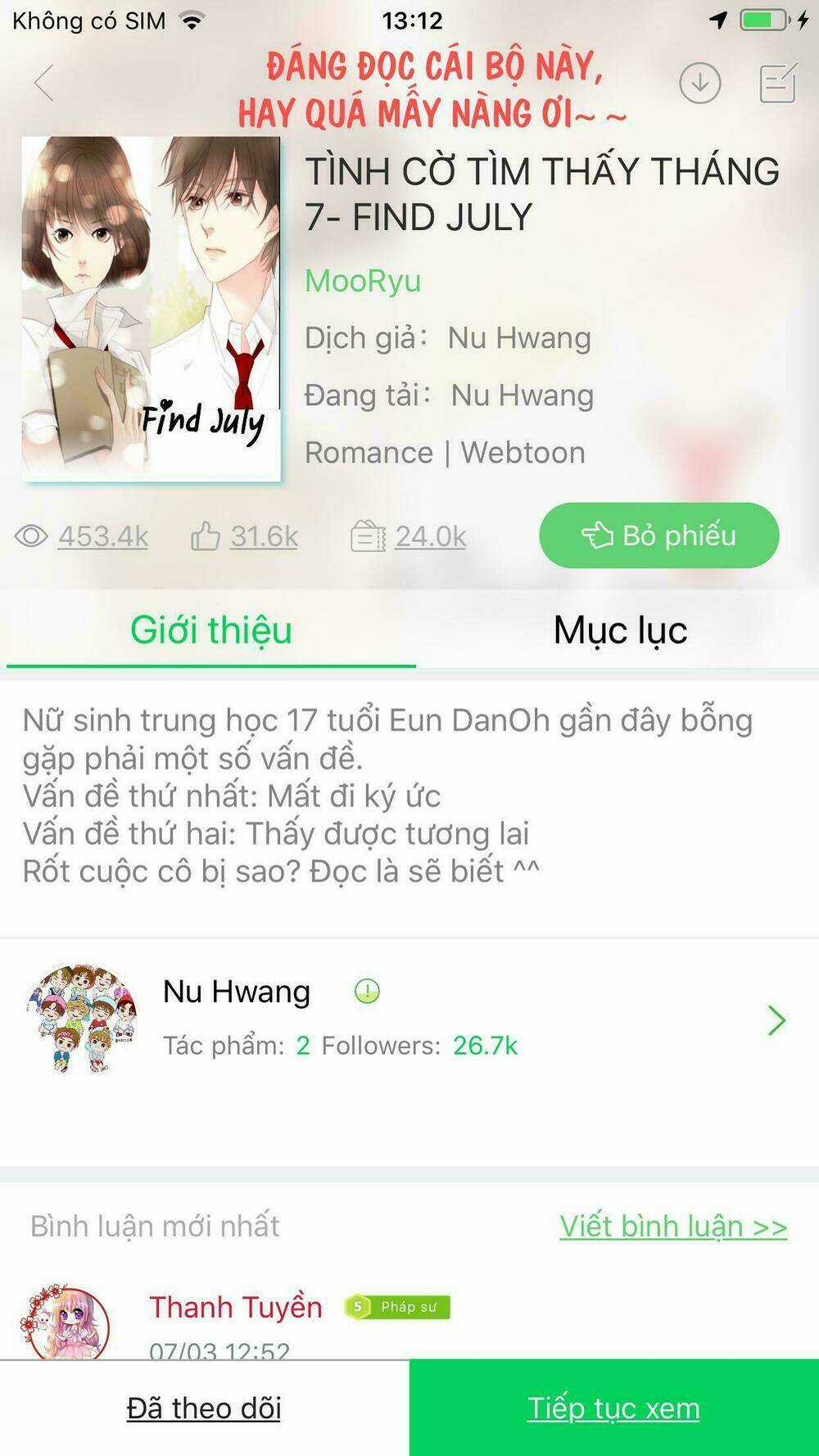 TỒN TẠI VỚI TƯ CÁCH LÀ VỢ CỦA NAM CHÍNH Chapter 19 trang 27