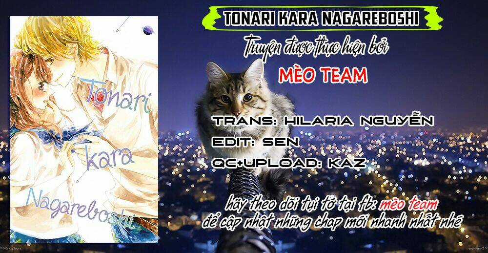 Tonari Kara Nagareboshi Chapter 1 trang 2