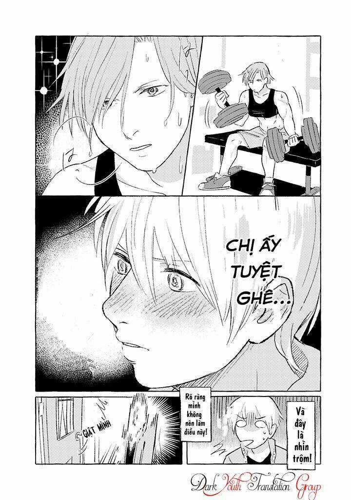 Tonari No Kinniku Joshi Chapter 3 trang 1
