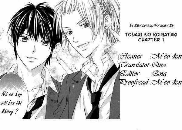 Tonari no Koigataki Chapter 1 trang 2