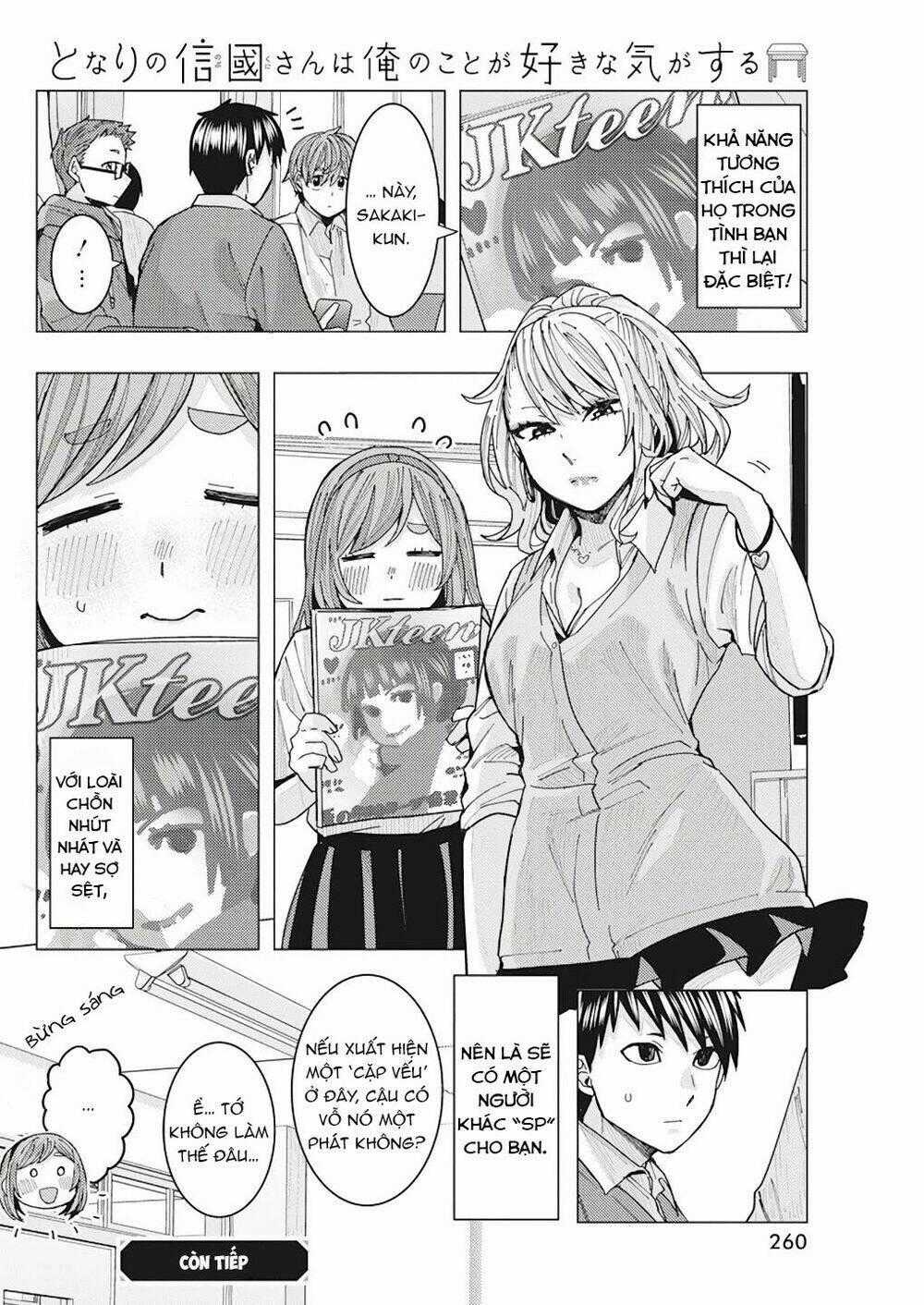 Tonari No Nobukuni-San Wa Ore No Koto Ga Sukina Ki Ga Suru Chapter 14 trang 14
