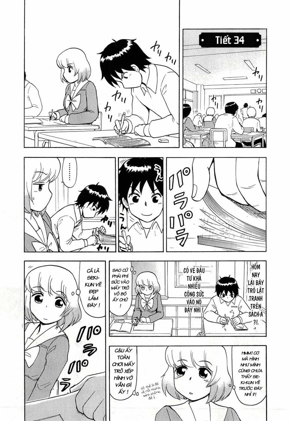 Tonari No Seki-Kun Chapter 34 trang 2