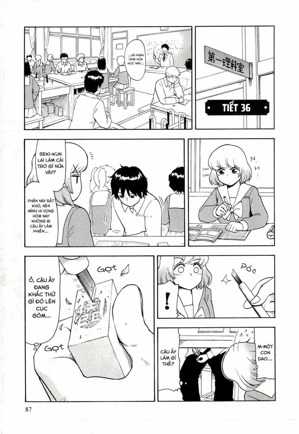 Tonari No Seki-Kun Chapter 36 trang 2