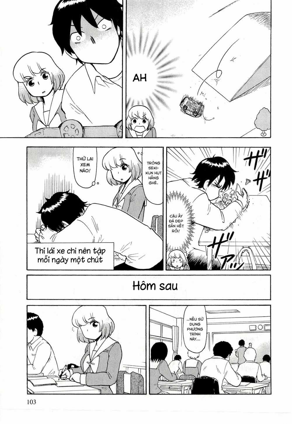 Tonari No Seki-Kun Chapter 37 trang 8