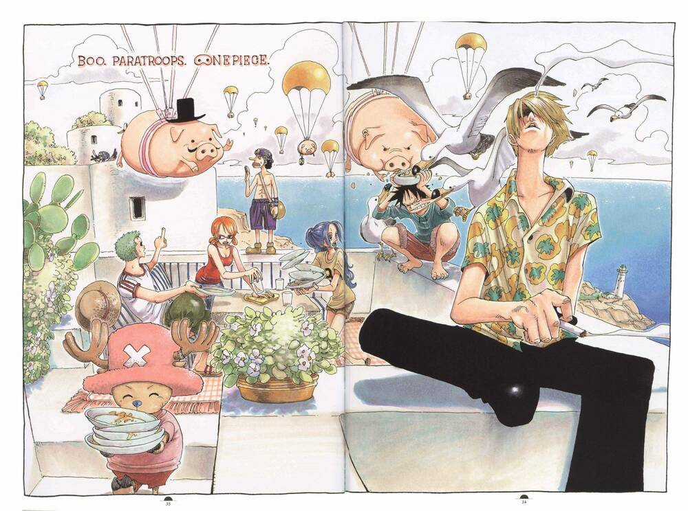 Tổng Hợp Vua Cướp Biển Ảnh Màu Chính Gốc Chapter 4 trang 7