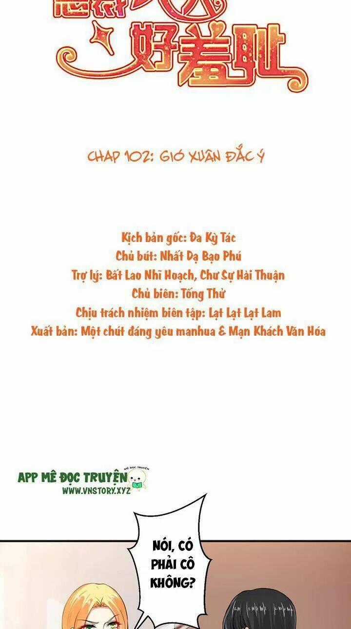 Tổng Tài Đại Nhân Thật Xấu Hổ Chapter 102 trang 1