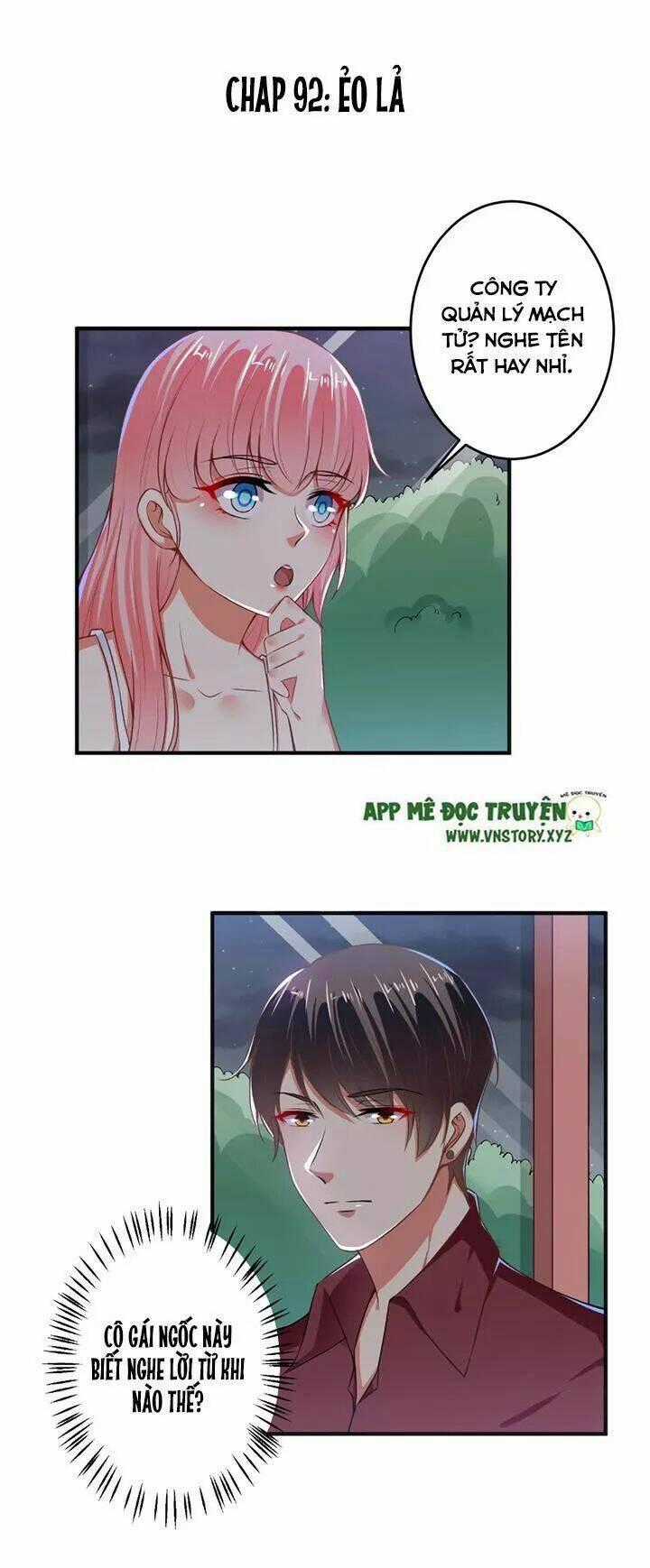 Tổng Tài Đại Nhân Thật Xấu Hổ Chapter 92 trang 1
