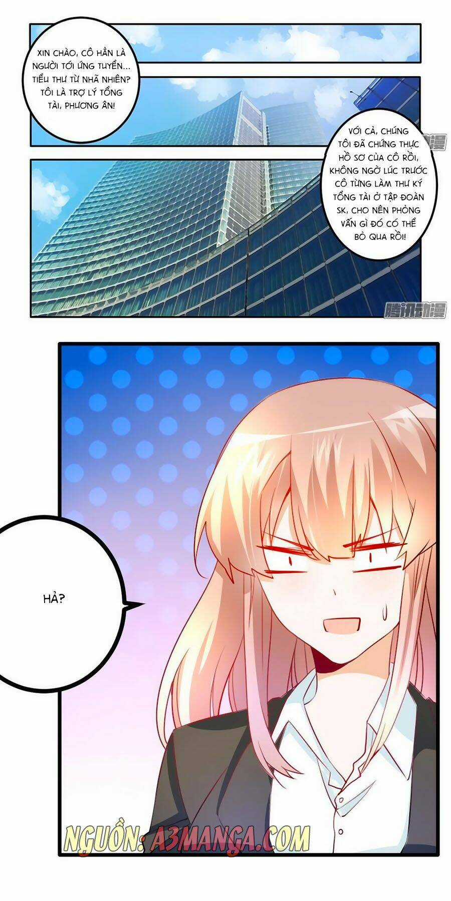 Tổng Tài Đích Thiên Giới Manh Thê Chapter 12 trang 3