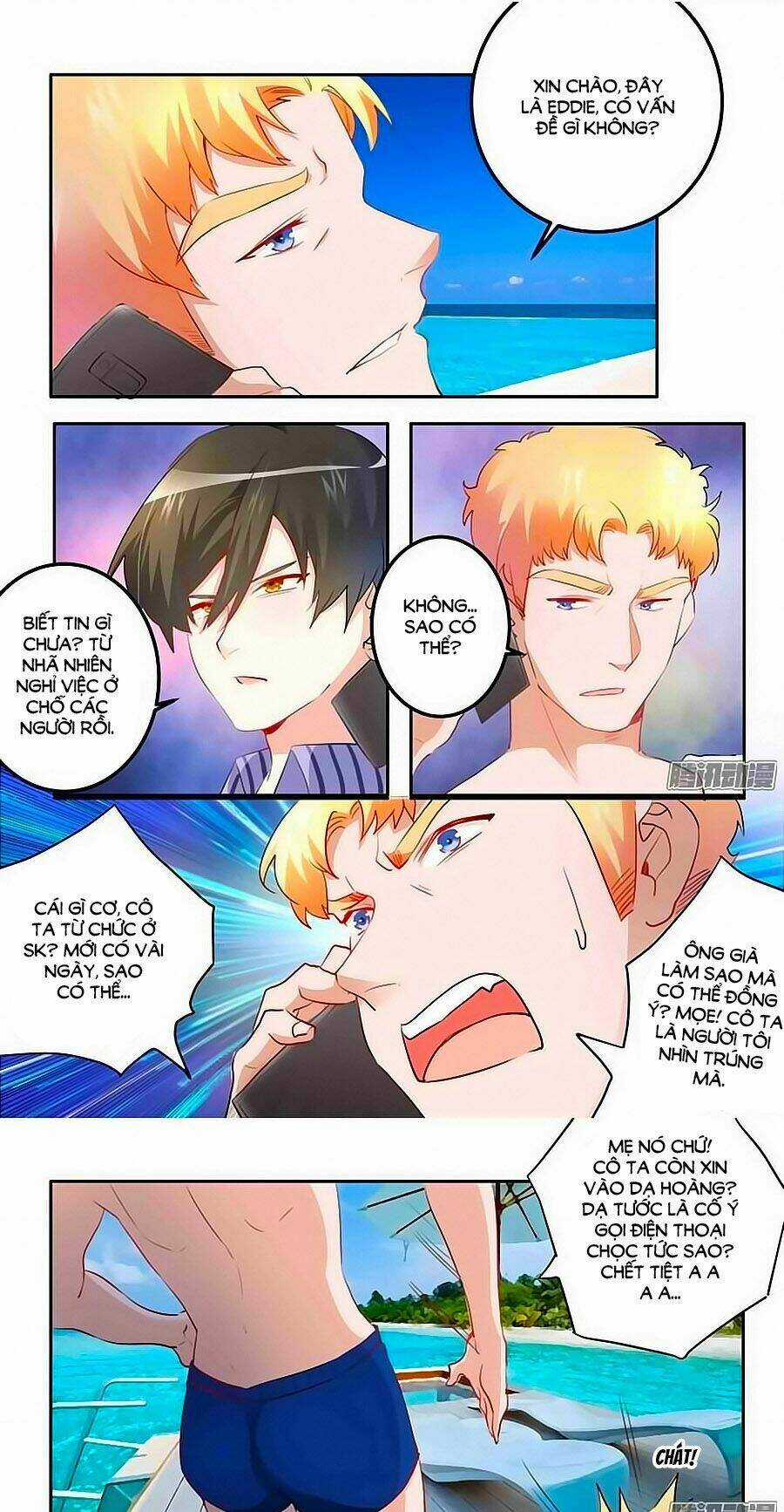 Tổng Tài Đích Thiên Giới Manh Thê Chapter 13 trang 7