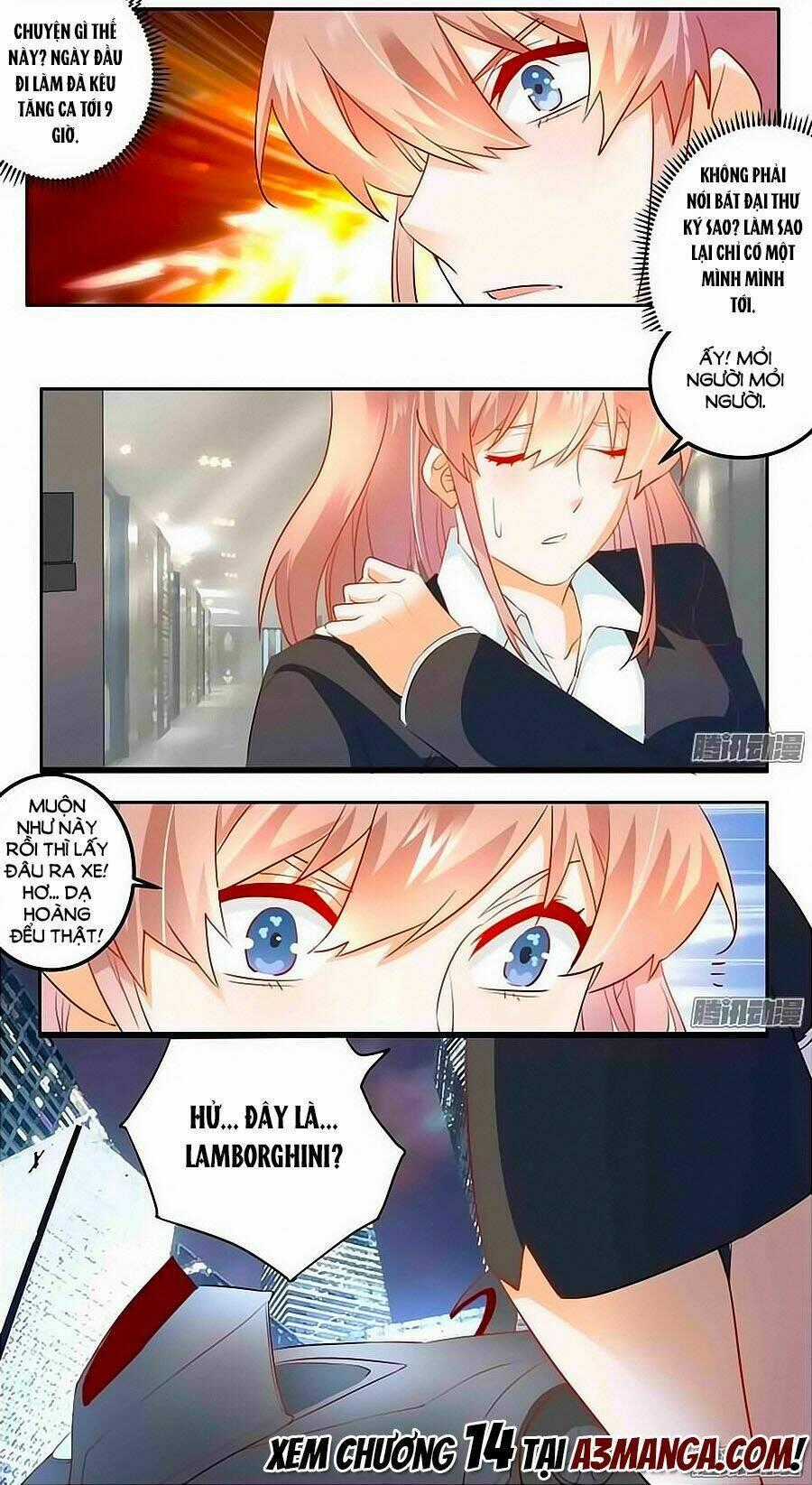 Tổng Tài Đích Thiên Giới Manh Thê Chapter 13 trang 9