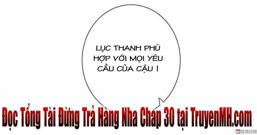 Tổng Tài ! Đừng Trả Hàng Nha ! Chapter 29 trang 12