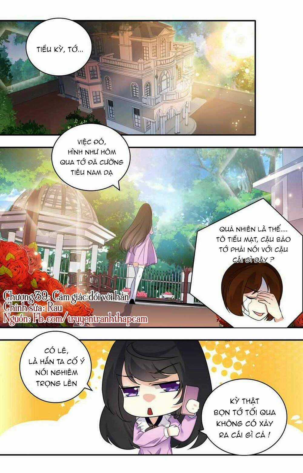 Tổng Tài Hàng Tỉ Quấn Lấy Tôi: Hôn Ước Giá Trên Trời Chapter 39 trang 0