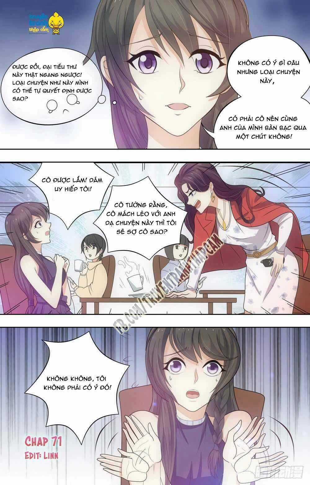 Tổng Tài Hàng Tỉ Quấn Lấy Tôi: Hôn Ước Giá Trên Trời Chapter 71 trang 0