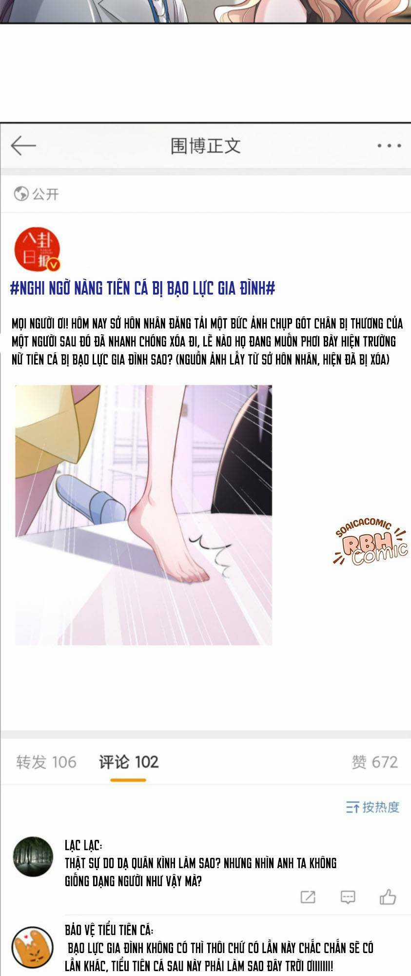 Tổng Tài Huyết Tộc Cực Sủng Cô Vợ Mỹ Nhân Ngư Chapter 10 trang 4