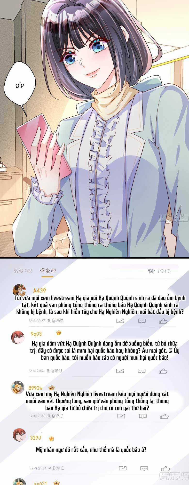 Tổng Tài Huyết Tộc Cực Sủng Cô Vợ Mỹ Nhân Ngư Chapter 153 trang 7