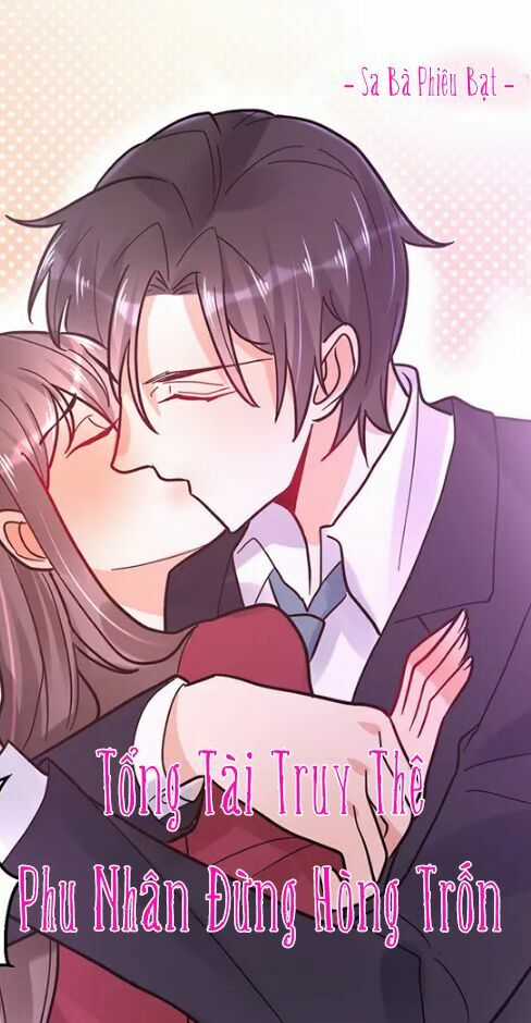 Tổng Tài Truy Thê: Phu Nhân Đừng Hòng Trốn Chapter 23 trang 1