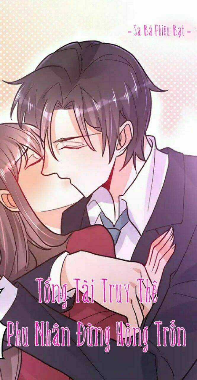 Tổng Tài Truy Thê: Phu Nhân Đừng Hòng Trốn Chapter 8 trang 1