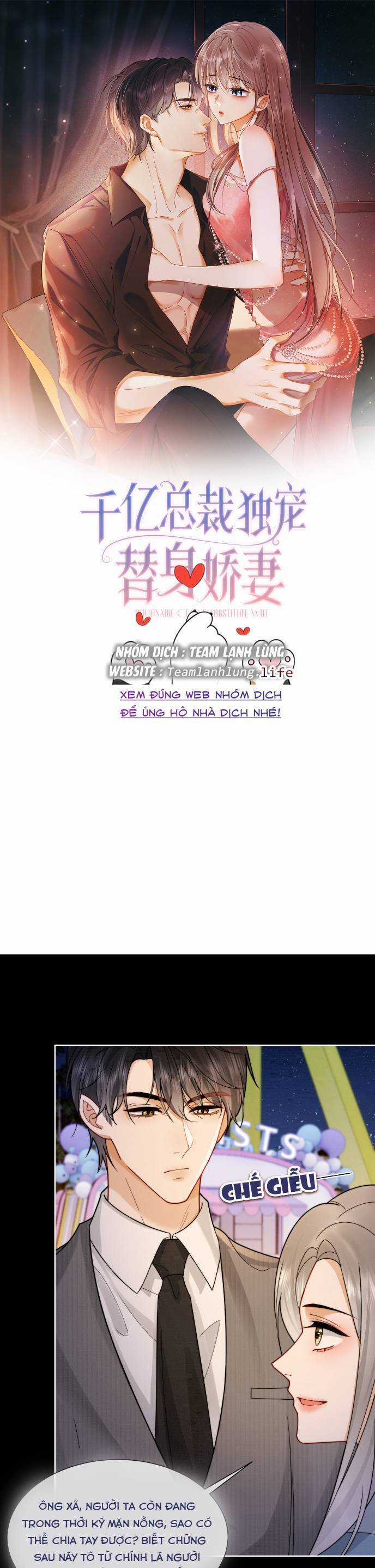 Tổng Tài Tỷ Phú Chỉ Sủng Cô Vợ Thế Thân Chapter 39 trang 3