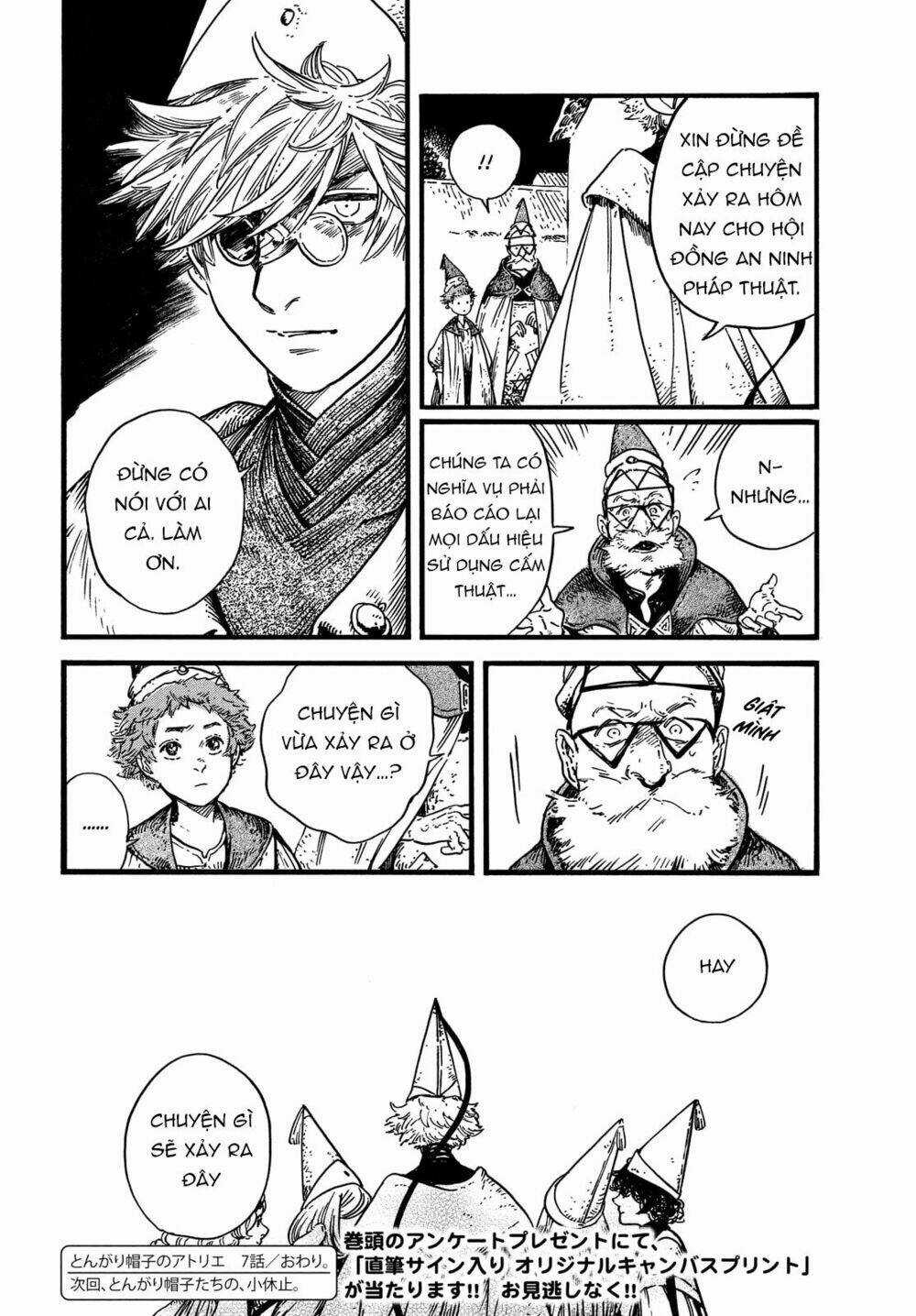 Tongari Booshi No Atorie Chapter 7 trang 37