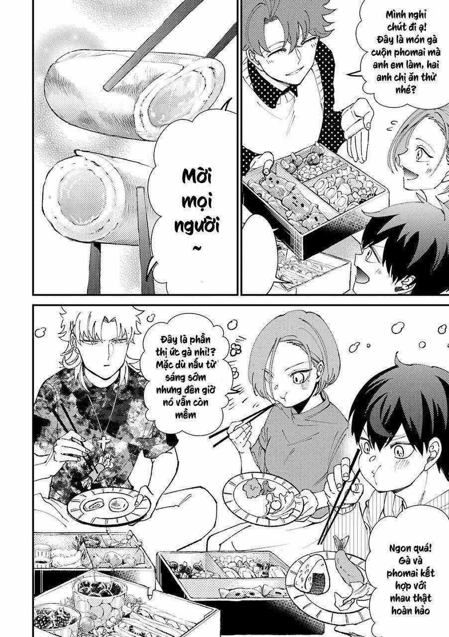 Toorigakari Ni One Point Advice Shiteiku Type No Yankee Chapter 30.5 trang 14