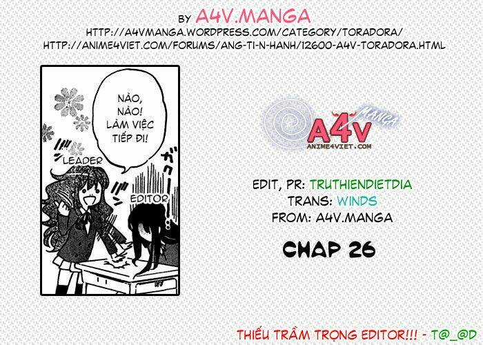 Toradora! Chapter 26 trang 0