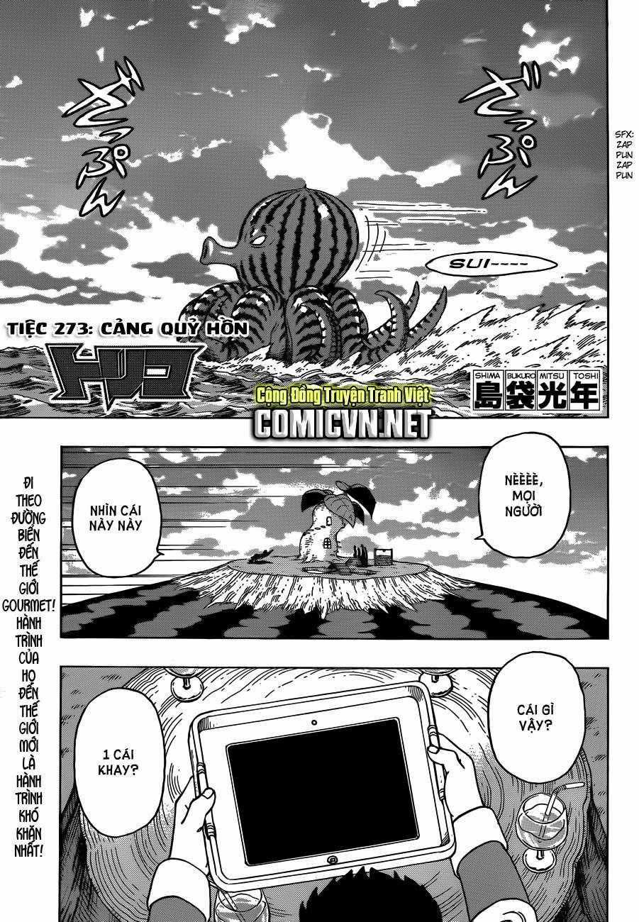 Toriko - Thợ Săn Ẩm Thực Chapter 273 trang 1