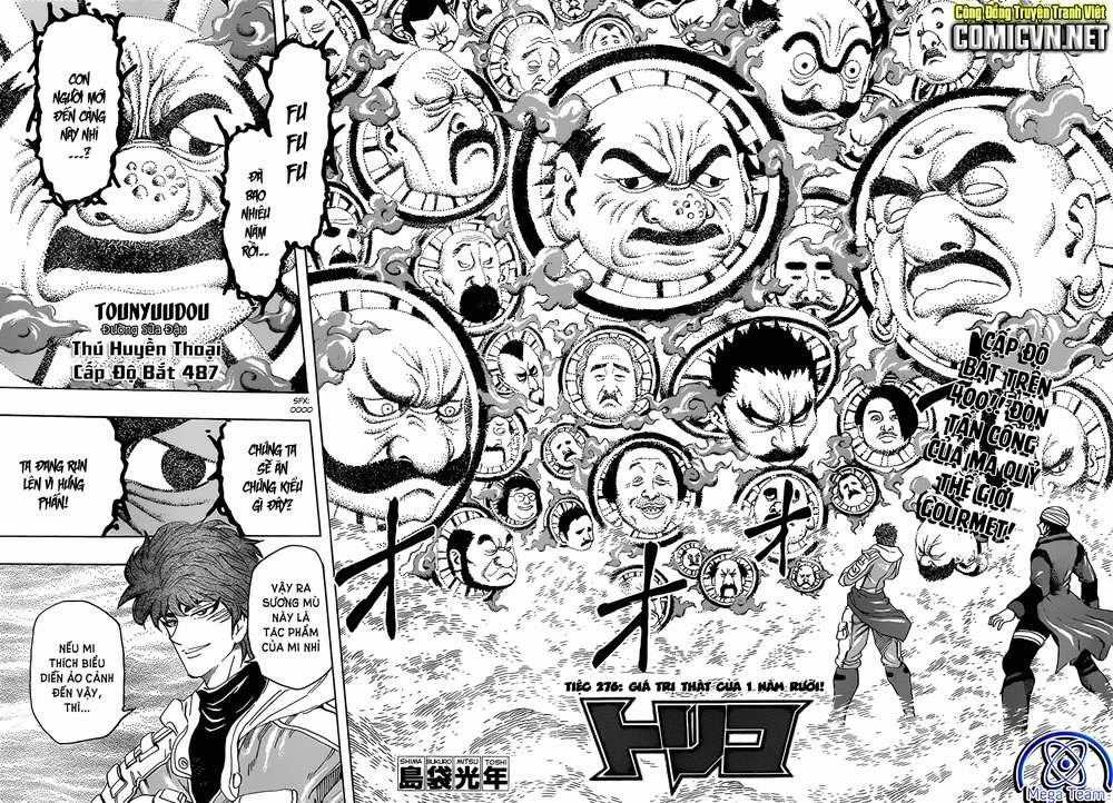 Toriko - Thợ Săn Ẩm Thực Chapter 276 trang 1