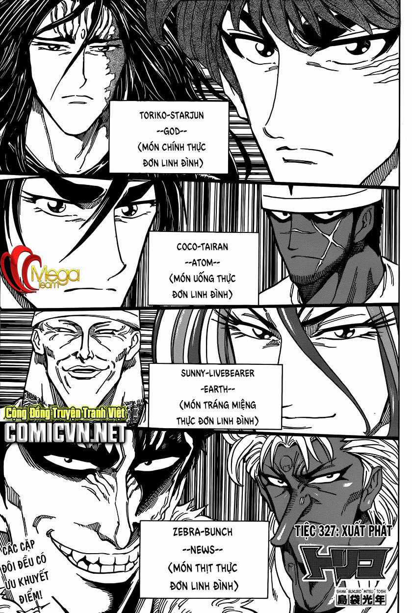 Toriko - Thợ Săn Ẩm Thực Chapter 327 trang 0