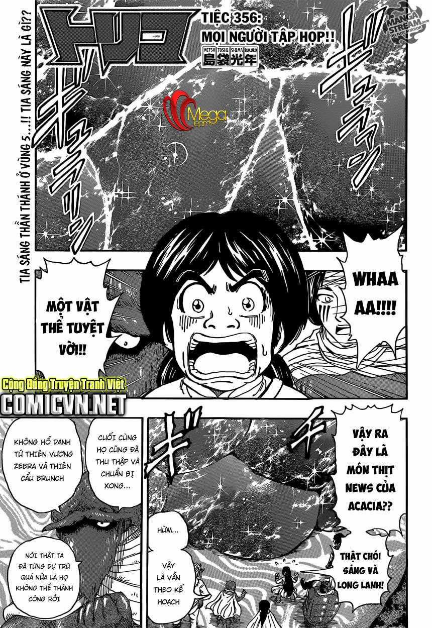 Toriko - Thợ Săn Ẩm Thực Chapter 356 trang 0