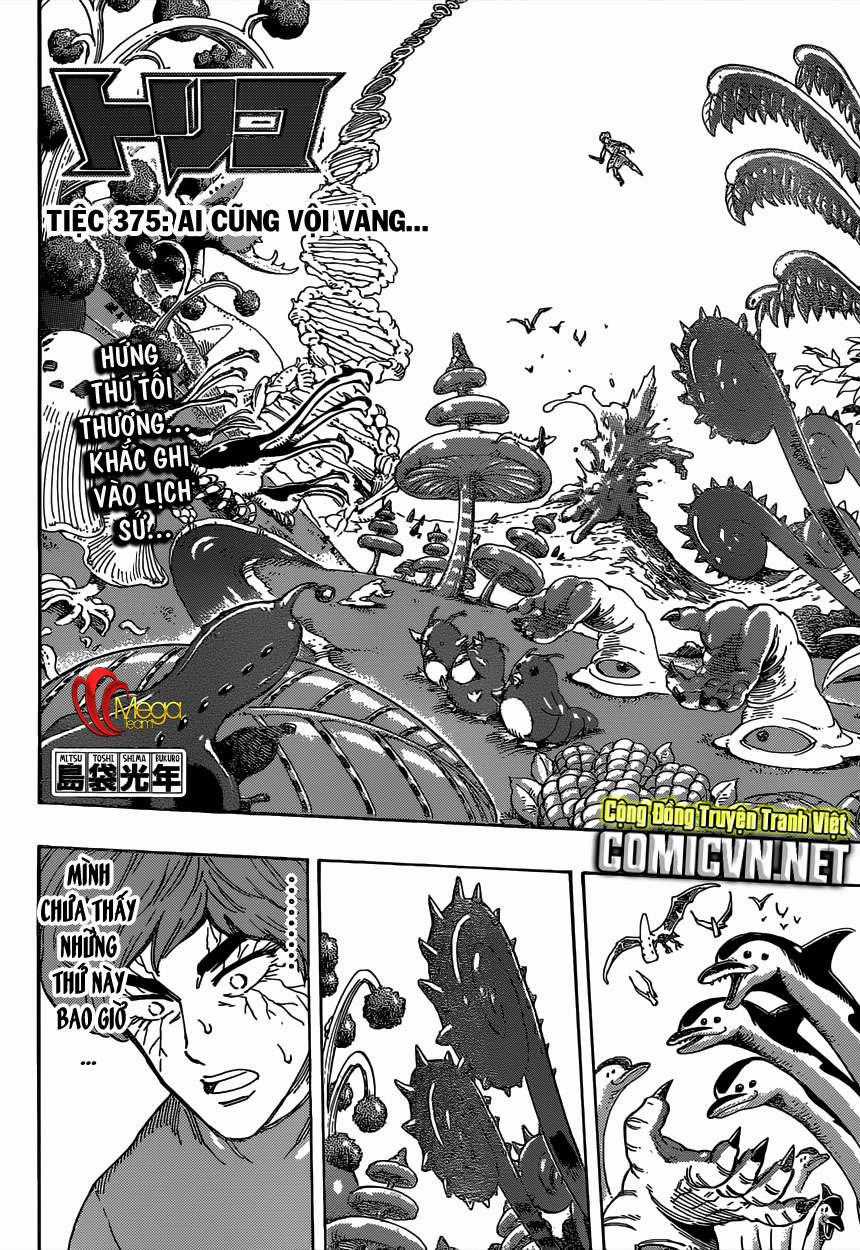 Toriko - Thợ Săn Ẩm Thực Chapter 375 trang 1