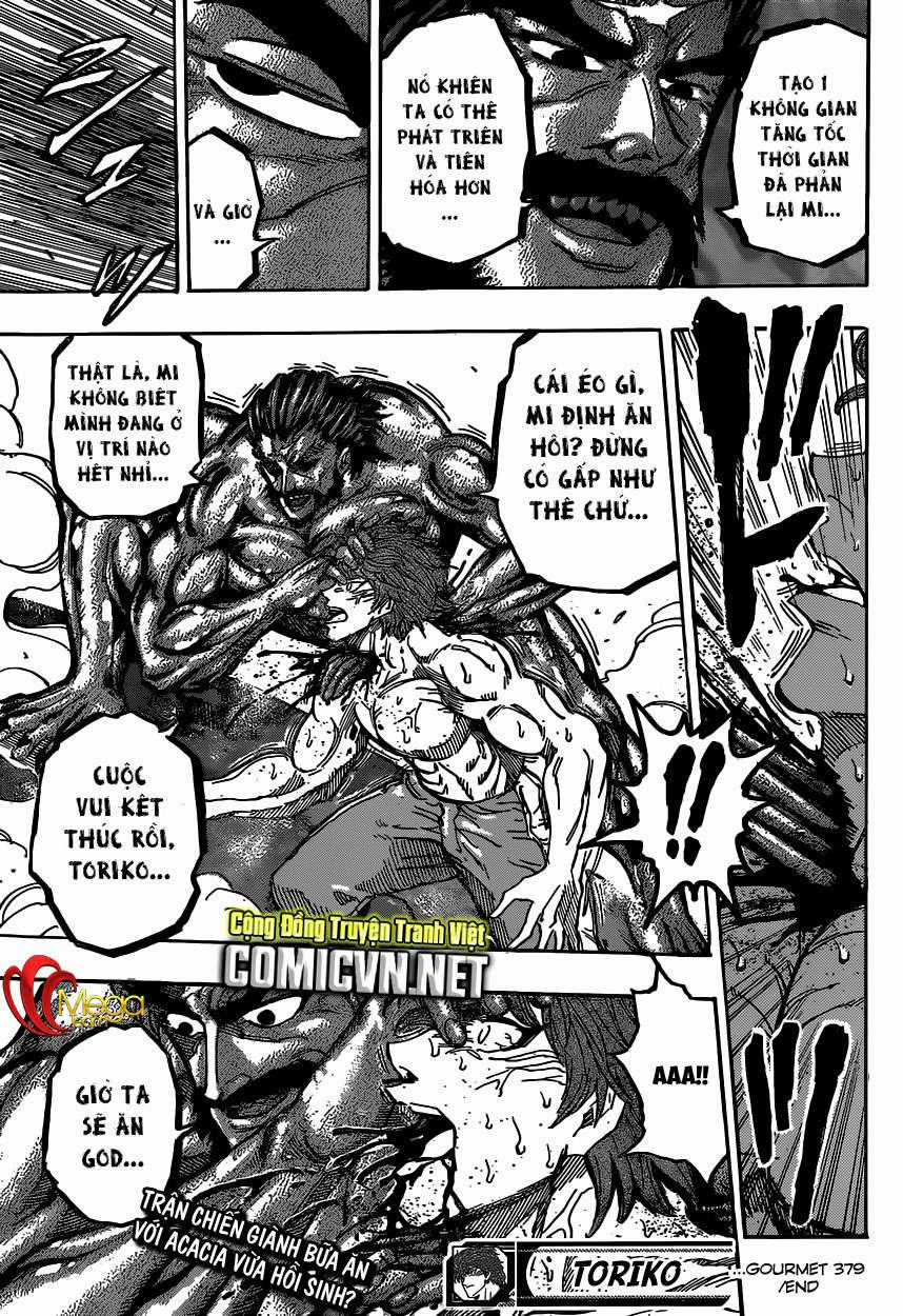 Toriko - Thợ Săn Ẩm Thực Chapter 379 trang 17