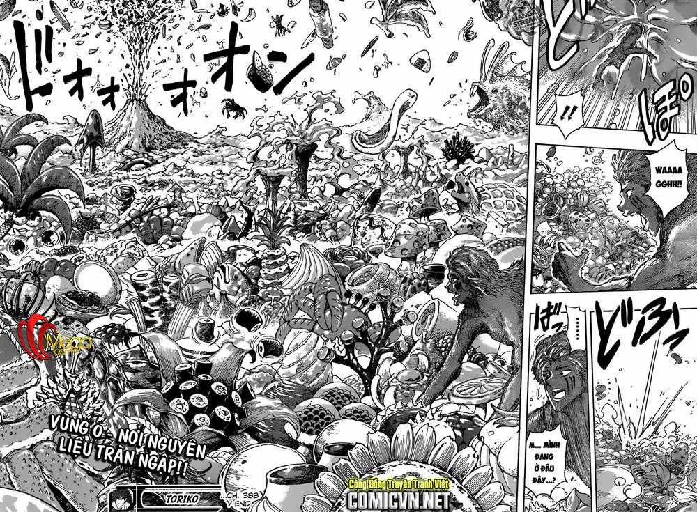 Toriko - Thợ Săn Ẩm Thực Chapter 388 trang 17