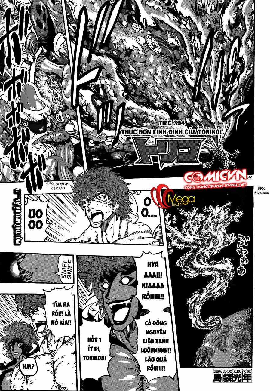 Toriko - Thợ Săn Ẩm Thực Chapter 394 trang 1