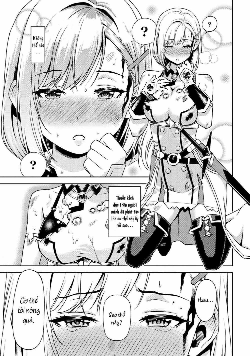 Toshiue Elite Onna Kishi Ga Boku No Mae De Dake Kawaii Chapter 14.1 trang 4