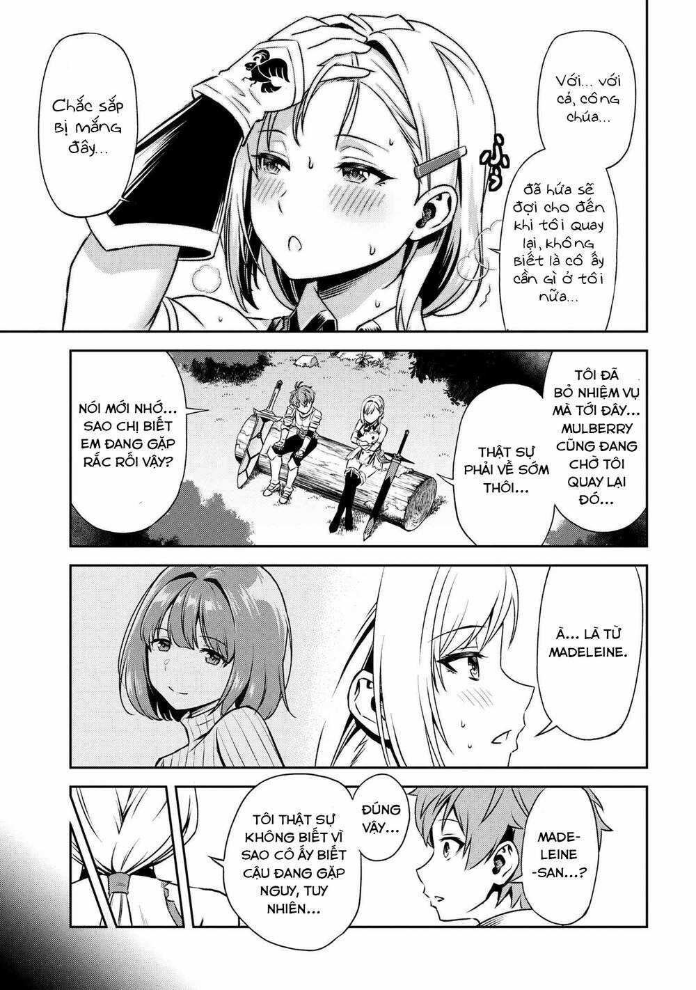 Toshiue Elite Onna Kishi Ga Boku No Mae De Dake Kawaii Chapter 14.2 trang 8