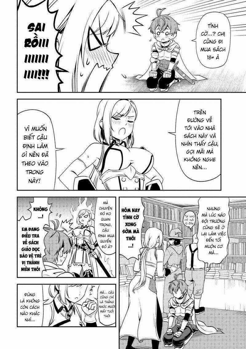 Toshiue Elite Onna Kishi Ga Boku No Mae De Dake Kawaii Chapter 4 trang 12