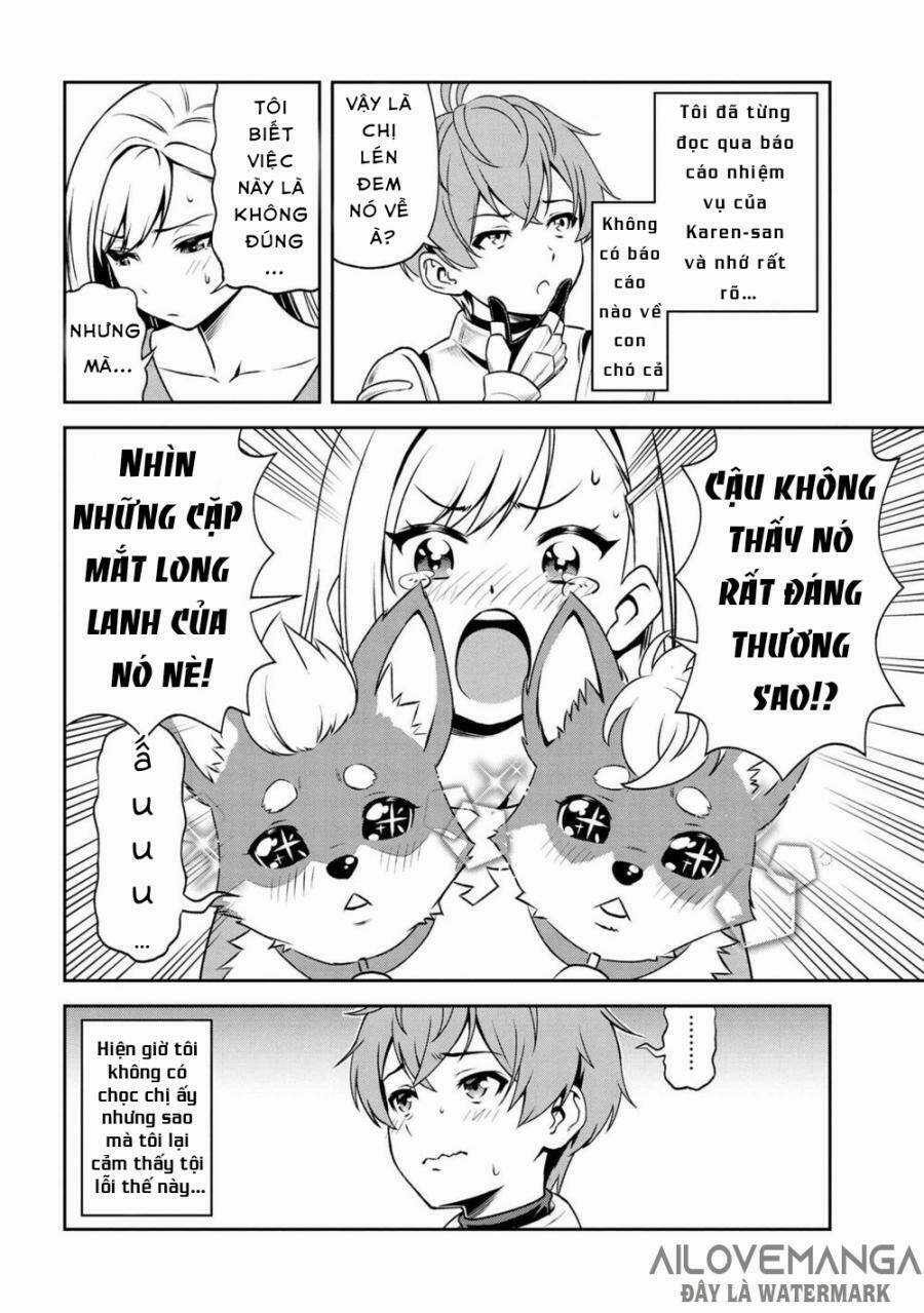 Toshiue Elite Onna Kishi Ga Boku No Mae De Dake Kawaii Chapter 5.1 trang 8