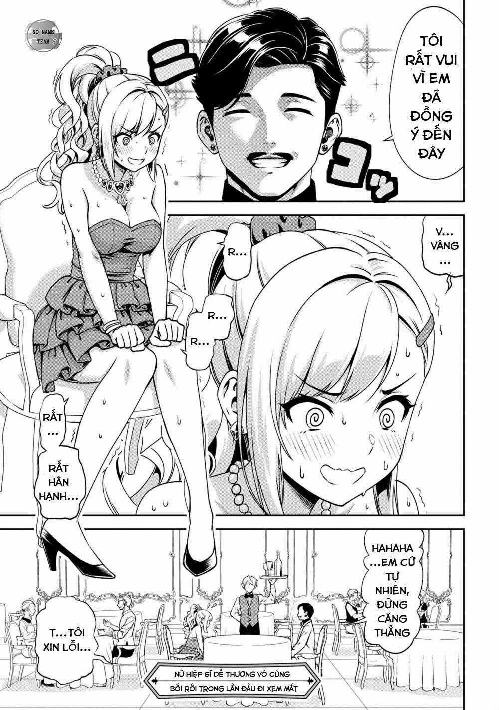 Toshiue Elite Onna Kishi Ga Boku No Mae De Dake Kawaii Chapter 7.1 trang 9