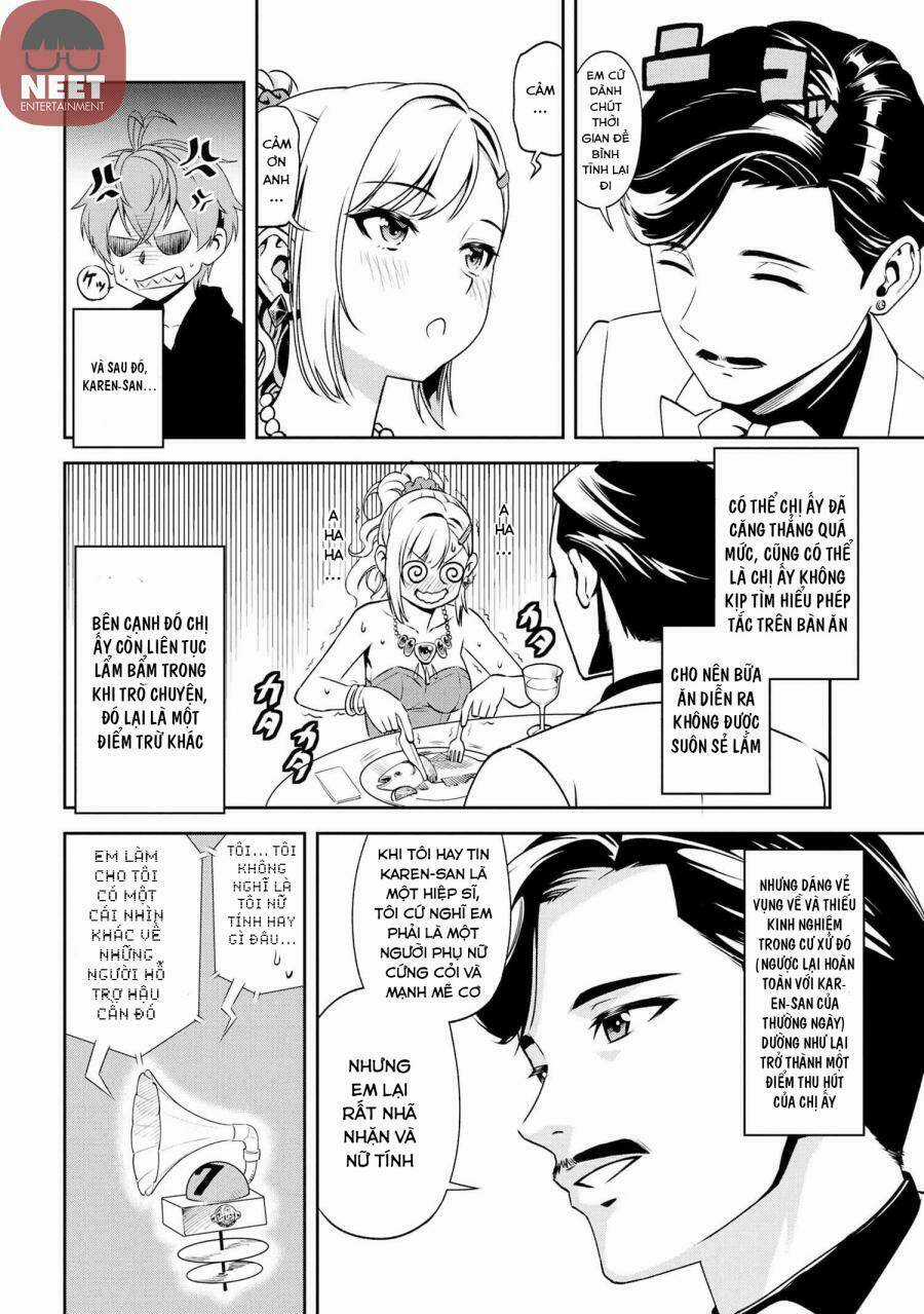 Toshiue Elite Onna Kishi Ga Boku No Mae De Dake Kawaii Chapter 7.2 trang 11