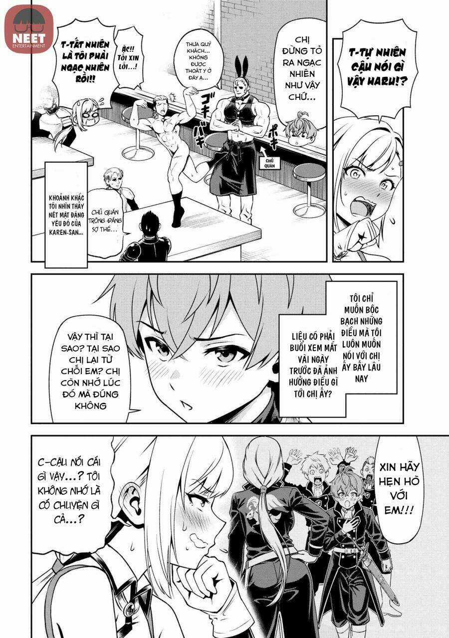 Toshiue Elite Onna Kishi Ga Boku No Mae De Dake Kawaii Chapter 8.1 trang 5