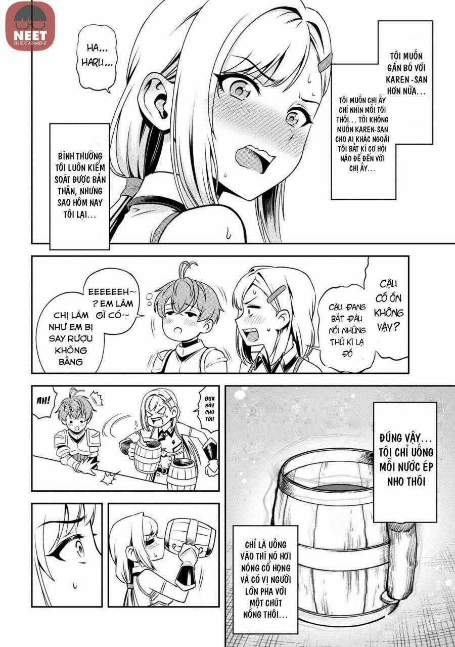 Toshiue Elite Onna Kishi Ga Boku No Mae De Dake Kawaii Chapter 8.1 trang 7