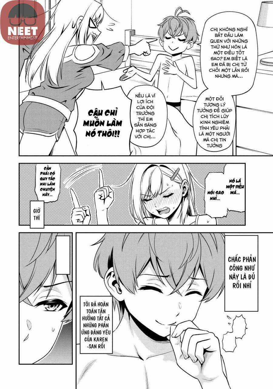 Toshiue Elite Onna Kishi Ga Boku No Mae De Dake Kawaii Chapter 8.2 trang 12