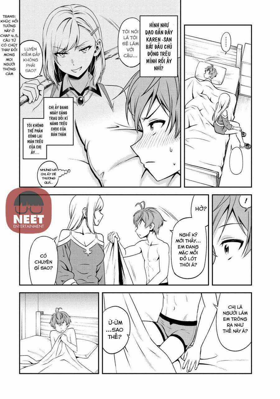 Toshiue Elite Onna Kishi Ga Boku No Mae De Dake Kawaii Chapter 8.2 trang 6