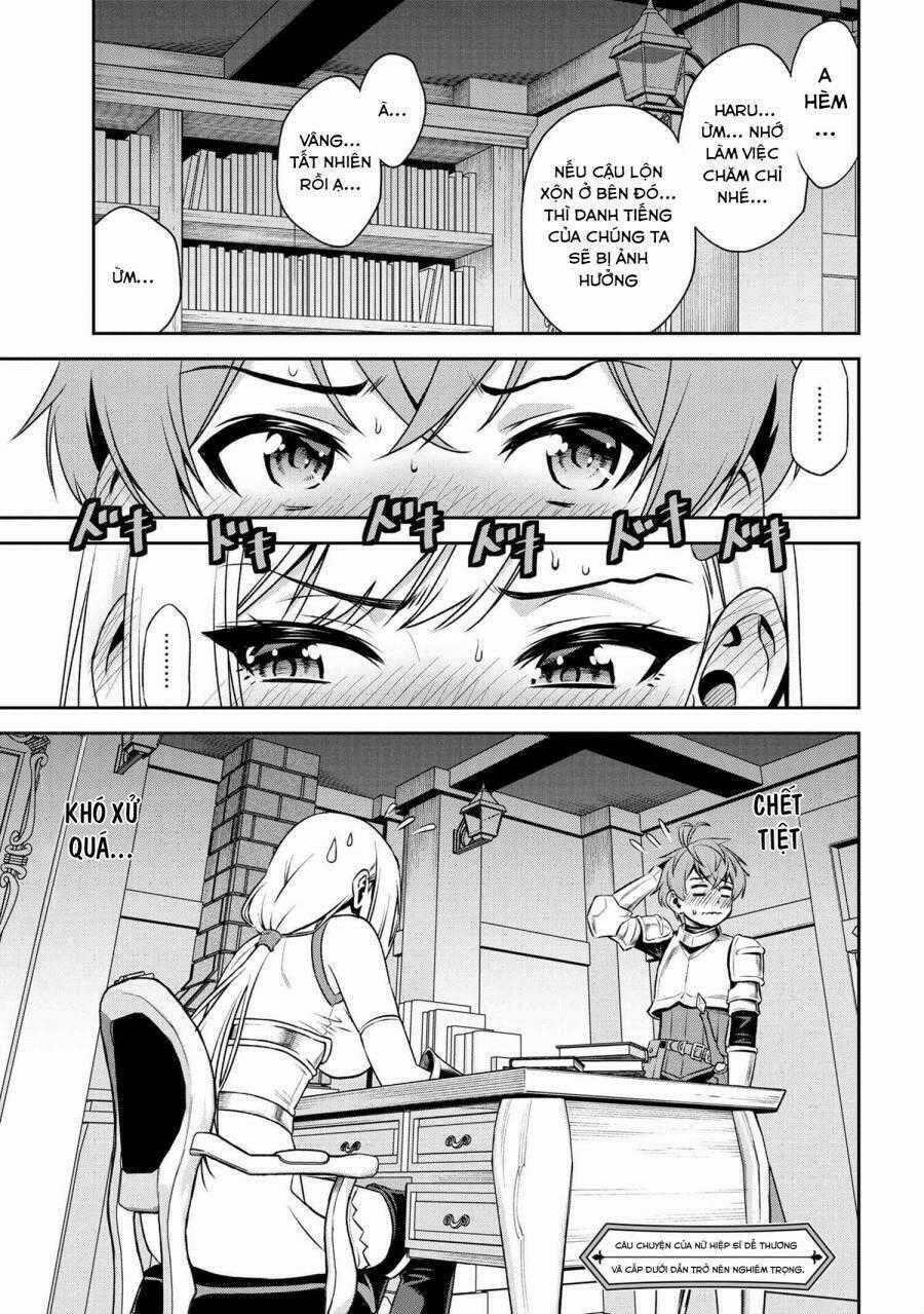 Toshiue Elite Onna Kishi Ga Boku No Mae De Dake Kawaii Chapter 9.1 trang 10