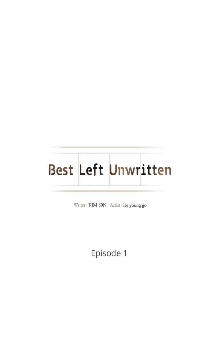 Tốt nhất là đừng viết gì cả Chapter 1 trang 2